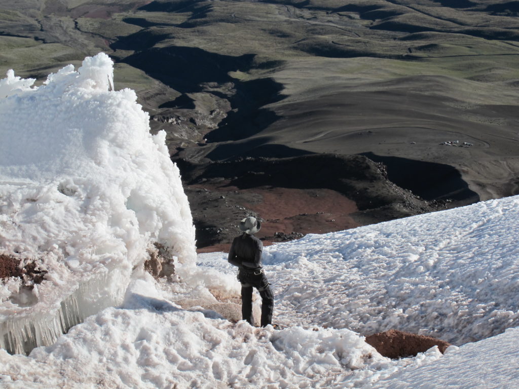 climbing cotopaxi