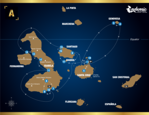 ITINERARY ENDEMIC CRUISE