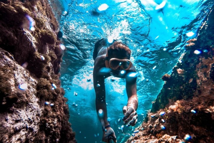 snorkelling