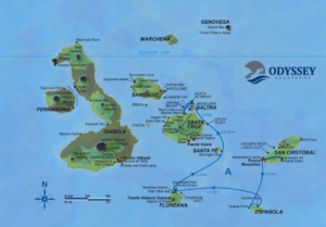 Galapagos Odyssey Itinerary A