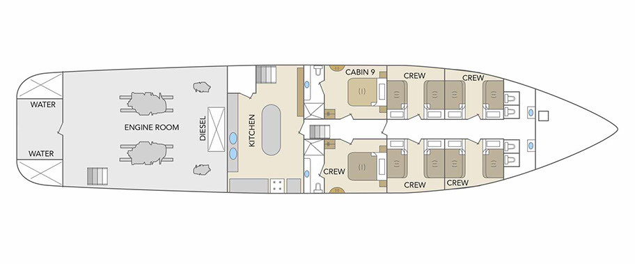 Odyssey lower-deck