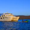 Treasure of Galapagos exterior view dinghy