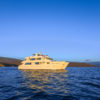 Treasure of Galapagos exterior view sunset