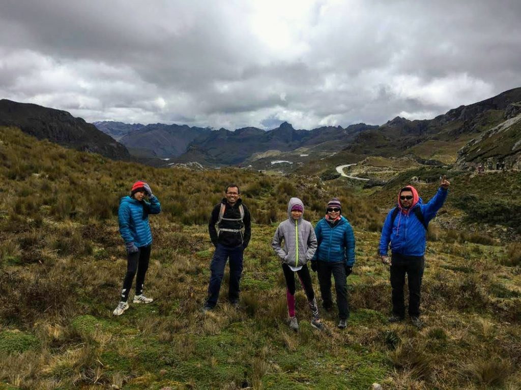 Family Trekking El Cajas National Park Family Trekking El Cajas National Park