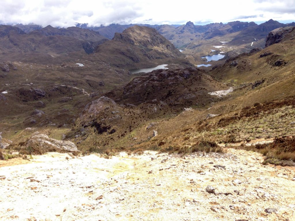 Family Trekking El Cajas National Park