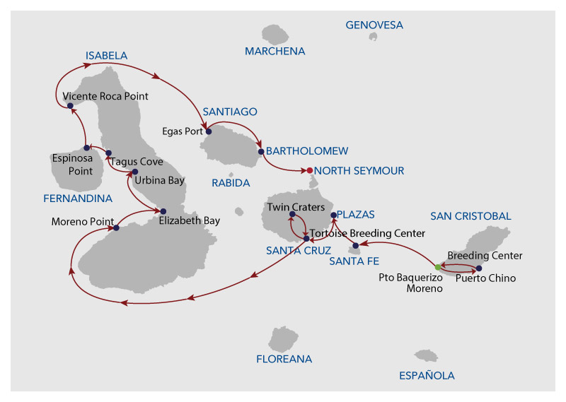 Infinity Itinerary 8 B