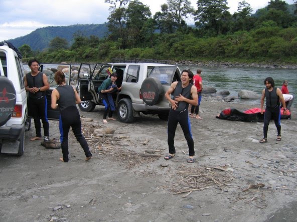 Borja Put -in Quijos Rafting